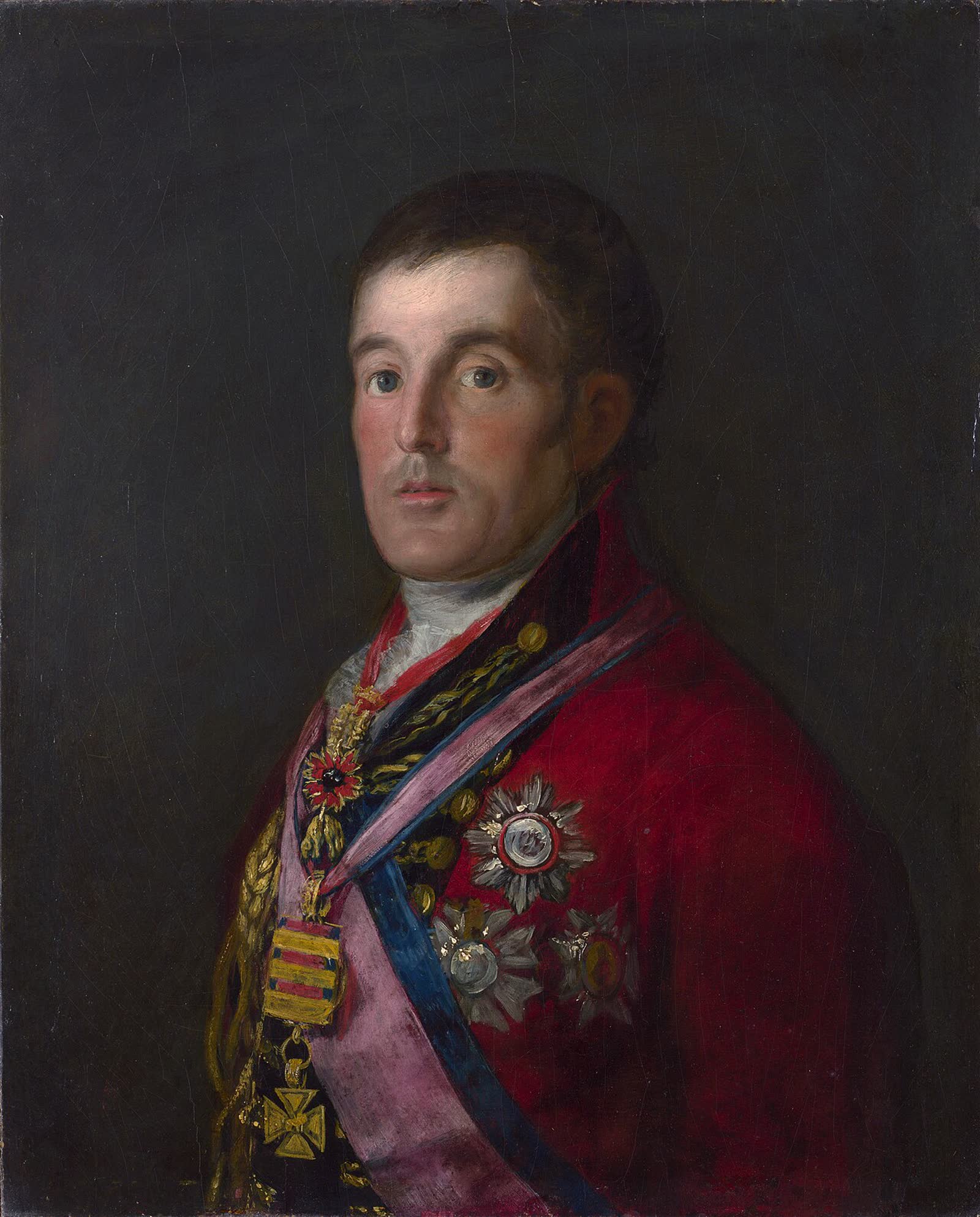 Francisco de Goya, Portrait of the Duke of Wellington, National Gallery, London.
