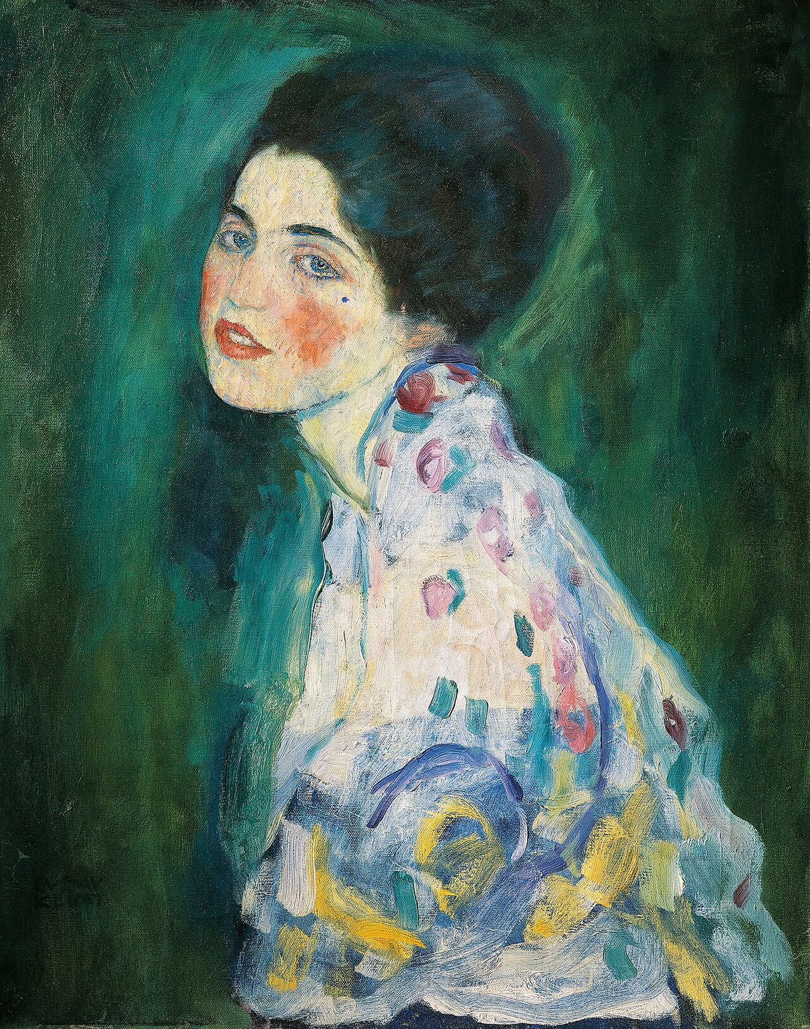 Gustav Klimt, Portrait of a Lady, 1917, Galleria d'Arte Moderna Ricci Oddi.