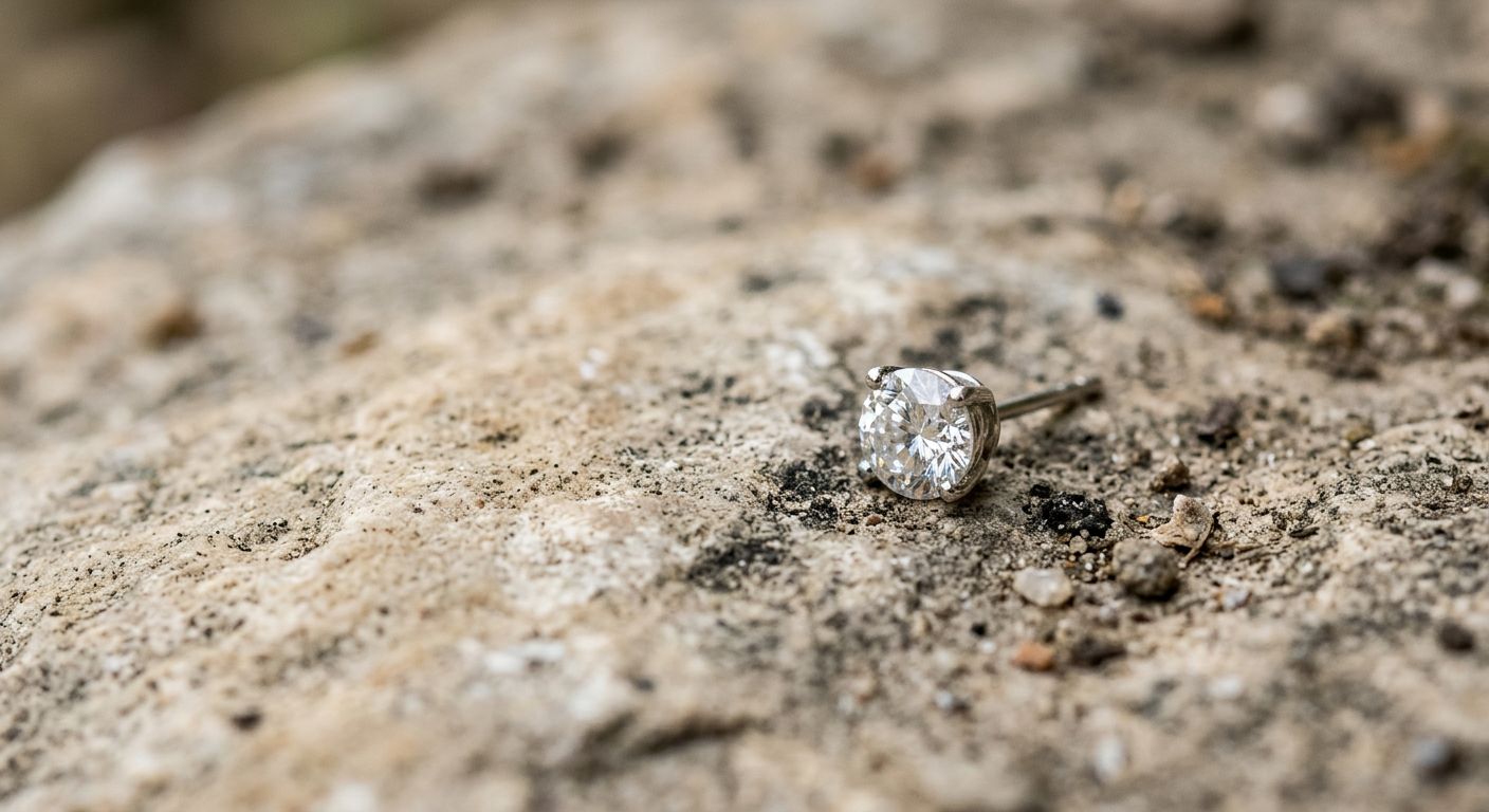 Lost: Diamond stud earring lost — Boston