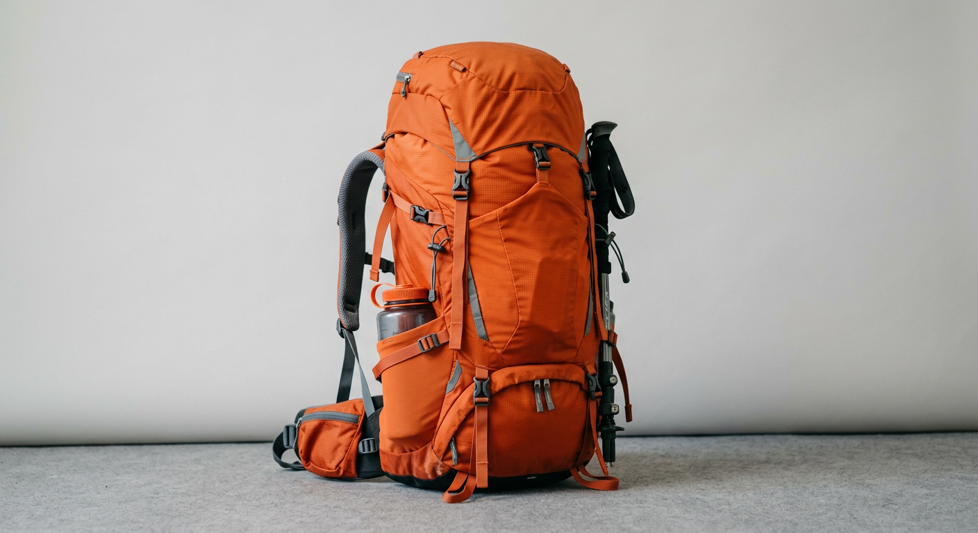 Lost: Orange Deuter hiking backpack — Amsterdam