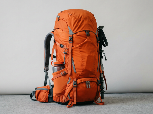 Lost: Orange Deuter hiking backpack — Amsterdam