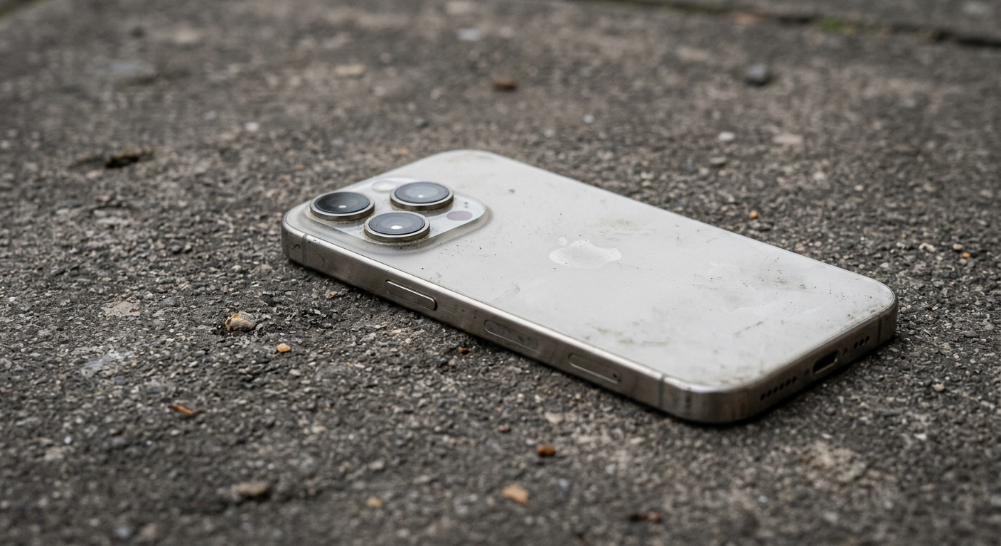 Lost: Lost iPhone 15 Pro (Natural Titanium) — Seoul