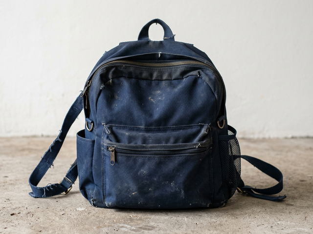 Found: Found navy school backpack — Denver