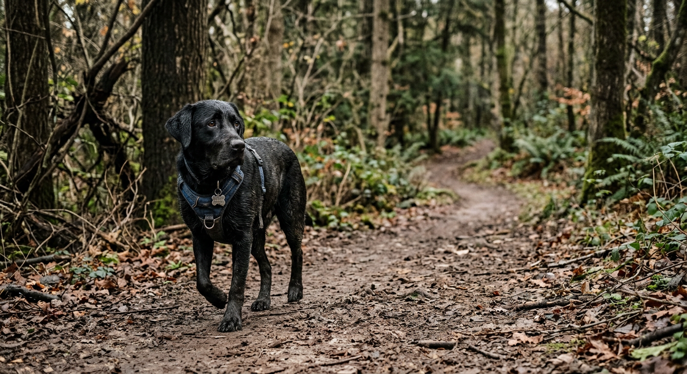 Lost: Lost black labrador 'Shadow' — Seattle
