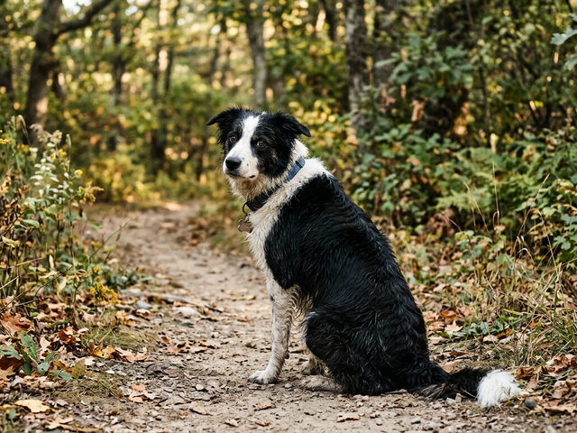 Lost: Lost border collie 'Mika' — Stockholm