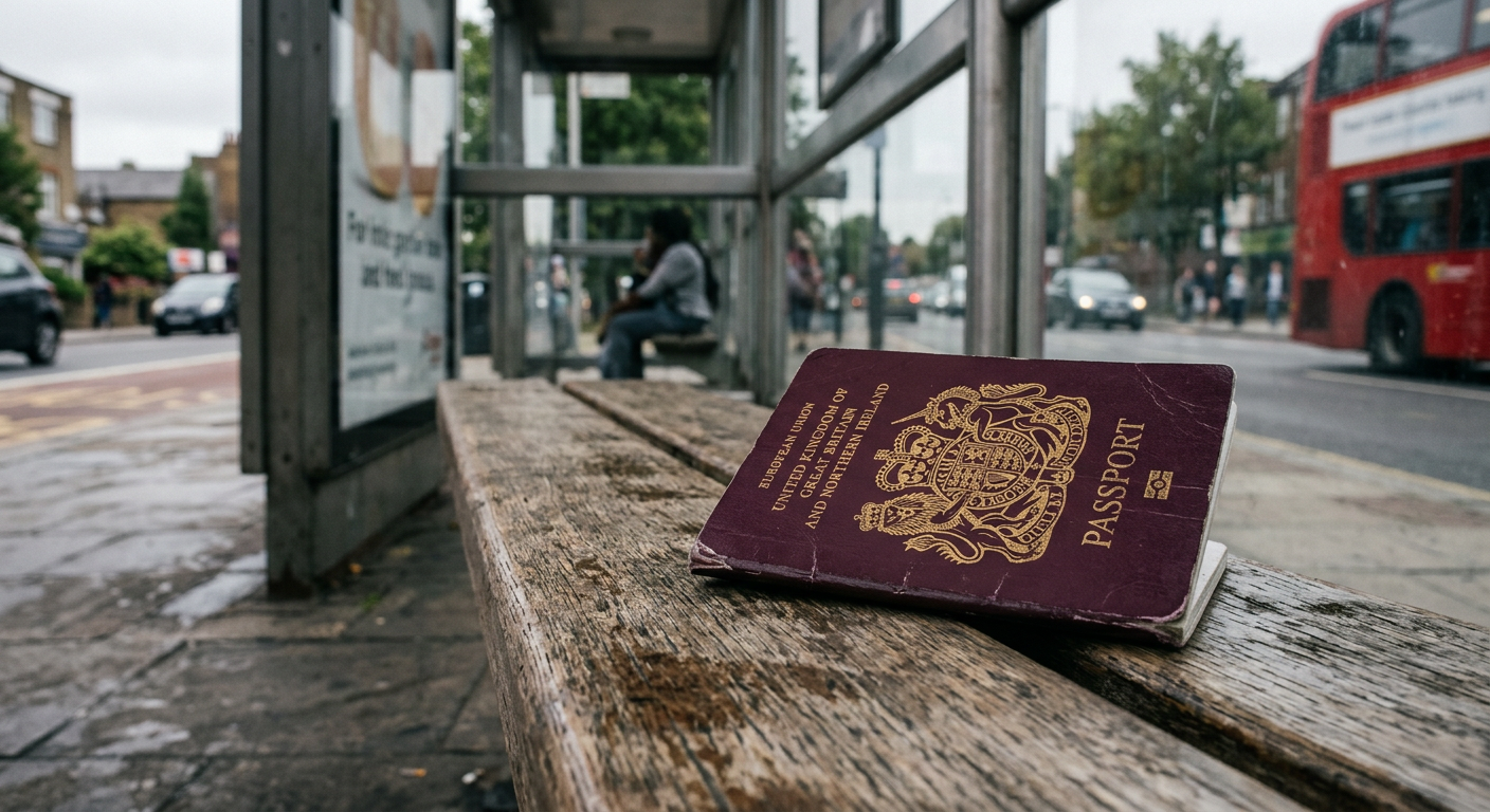 Found: Found passport at bus stop — Seattle