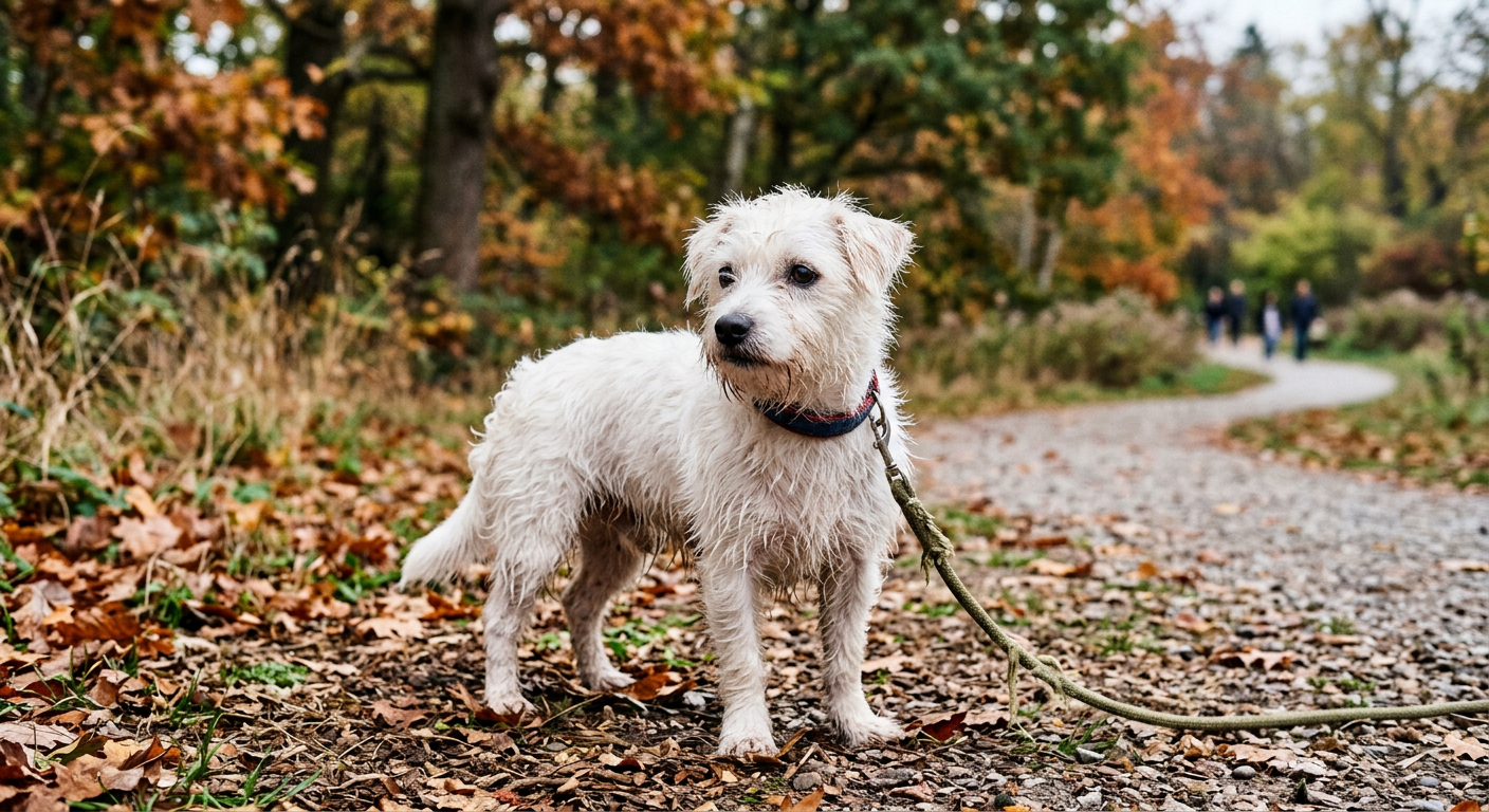 Found: Found small white dog — Stockholm