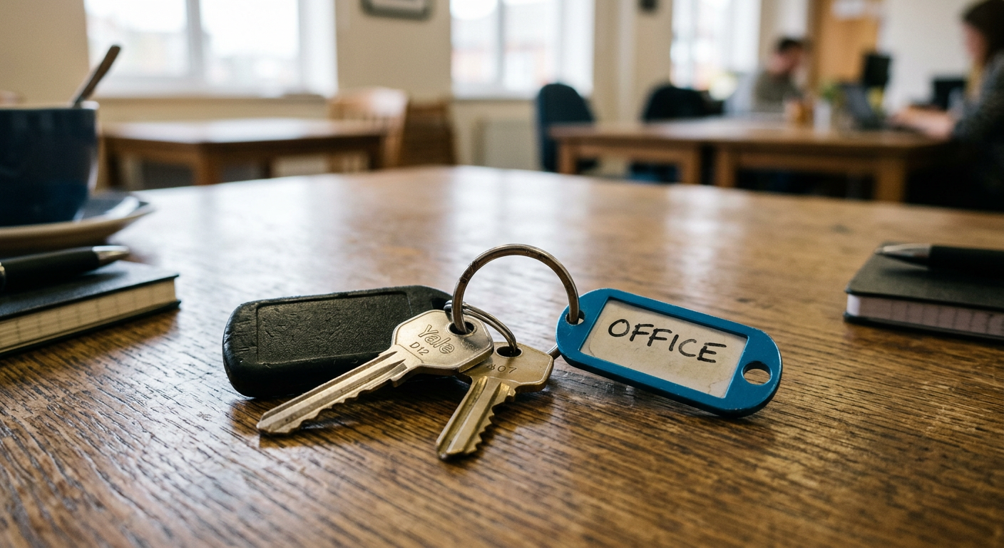Lost: Lost office keys — Stockholm
