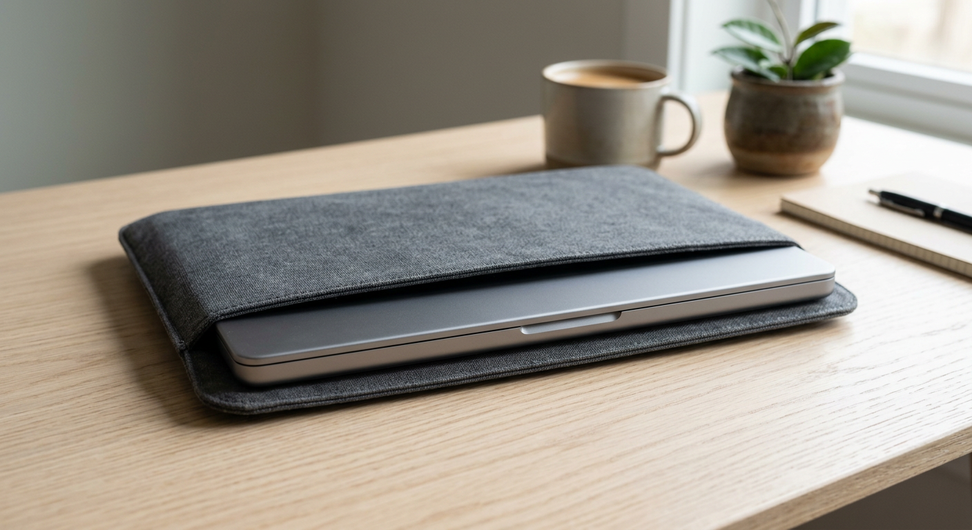 Lost: MacBook Pro 14" in grey sleeve — Stockholm