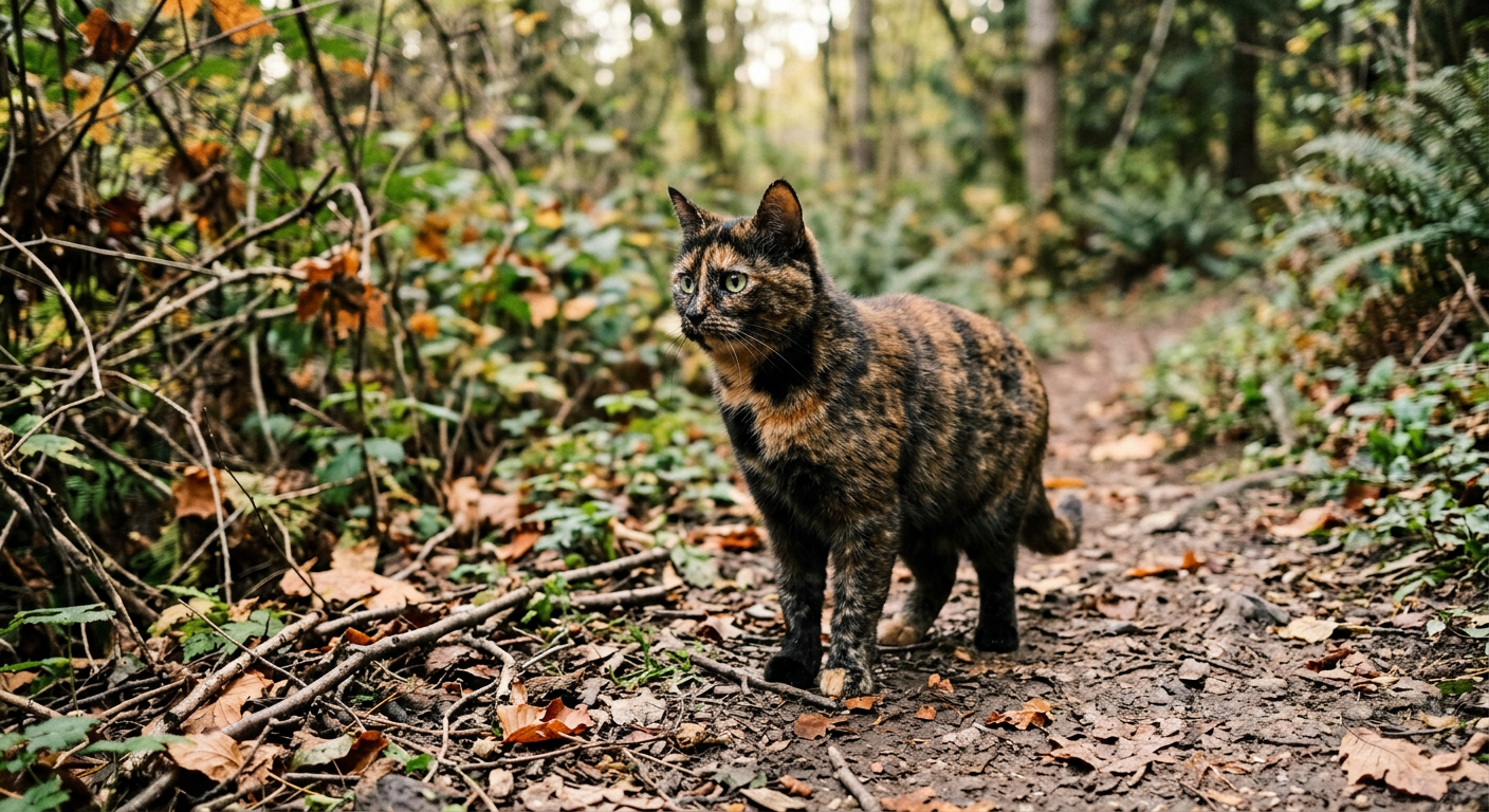 Found: Found tortoiseshell cat — Berlin