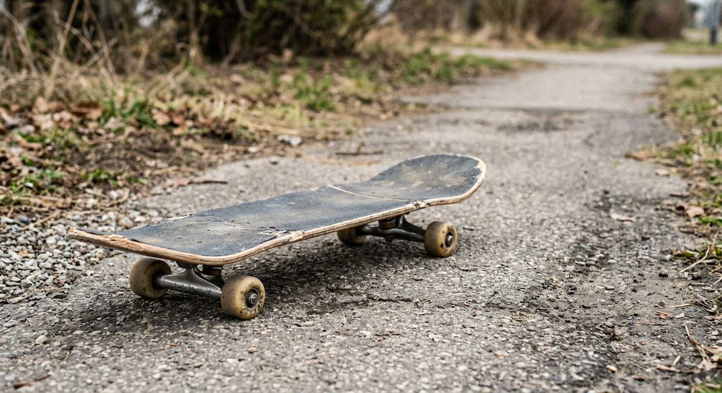 Lost: Lost skateboard — Los Angeles