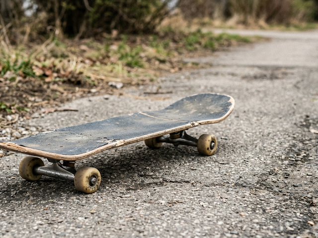 Lost: Lost skateboard — Los Angeles